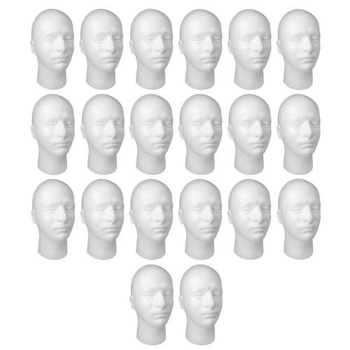 Pezzi testa manichino uomo - pezzi,