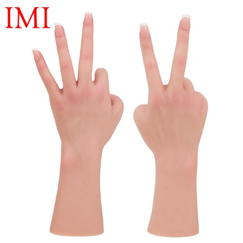 Manichino mano silicone - a,
